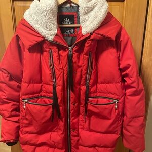 Orolay Women's Red Ski Jacket